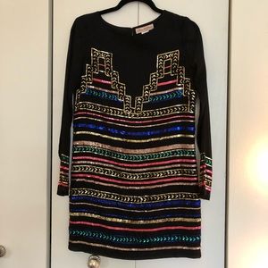 Mara Hoffman sequin shift dress